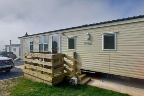 Delighful Cosy Caravan with Sea View in Monreith